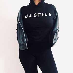 Long sleeve hooded sweatshirt